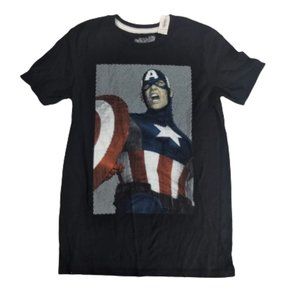 Captain America T-Shirt Old Navy XL Boy NWT Short Sleeve